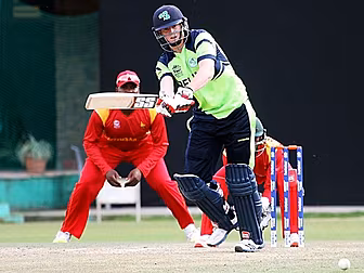 Ireland suffer six wicket warm...