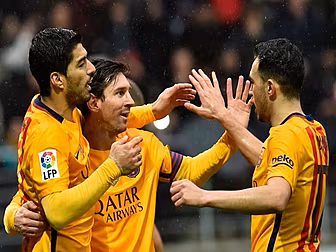 Lionel Messi was in inspired f...