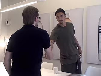 WATCH: Zlatan Ibrahimovic surp...