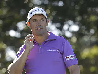 Graeme McDowell and Padraig Ha...