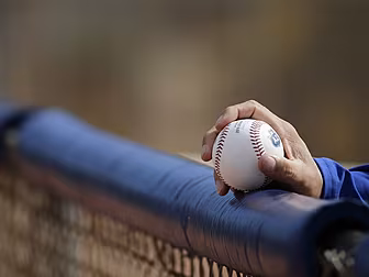 Baseball player smashes his ow...