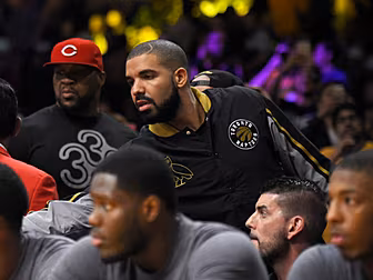 WATCH: Drake is doing all he c...