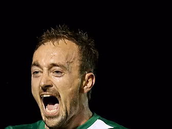 Finn Harps' Dave Scully is...