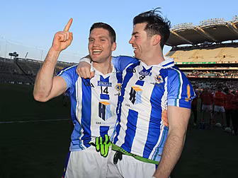 Michael Darragh MacAuley looks...