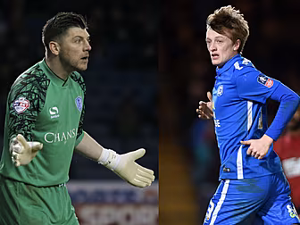 Keiren Westwood and Chris Forr...
