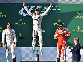 Nico Rosberg triumph in Austra...