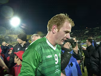 Ireland cult hero Gary Doherty...