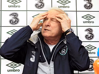 Giovanni Trapattoni isn't...