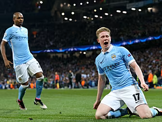 Brilliant Kevin de Bruyne goal...