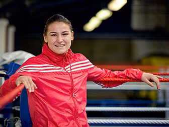 Katie Taylor and David Oliver...