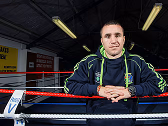 Ireland's David Oliver Joy...