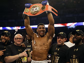 Anthony Joshua set for first t...