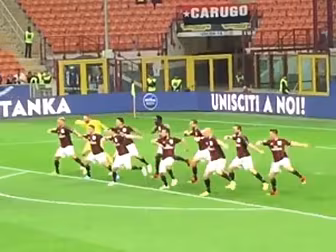 WATCH: AC Milan did a pre-matc...