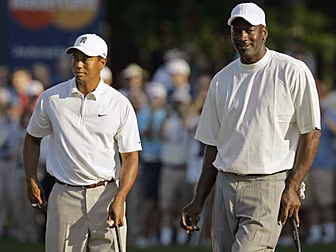 Michael Jordan says a "tir...