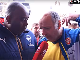 WATCH: Arsenal fan lets us kno...