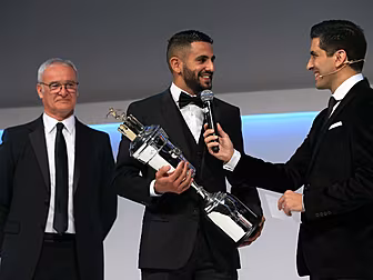 Riyad Mahrez scoops PFA Player...
