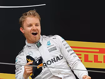 As Rosberg achieves an unwante...