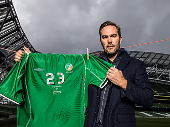 Jason McAteer delivers advice...