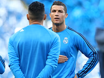 Cristiano Ronaldo limps out of...