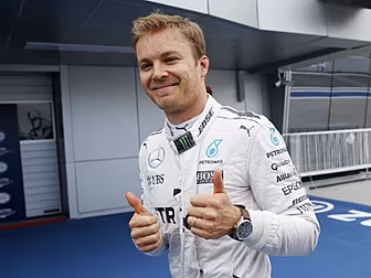 Nico Rosberg grabs pole positi...