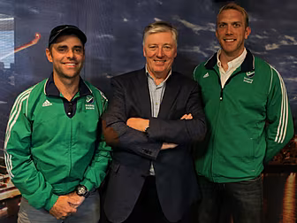 The Irish men's hockey tea...