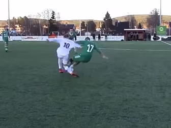 WATCH: This tackle in the Norw...