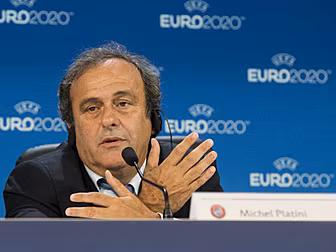 Michel Platini resigns as UEFA...