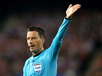 Mark Clattenburg gets Champion...