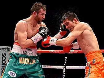 Ireland's Matthew Macklin...