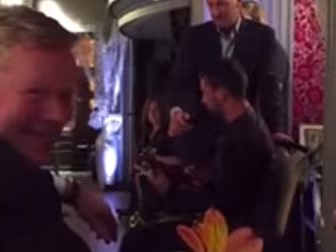 WATCH: Ronald Koeman seemed to...