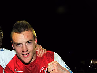 Jamie Vardy wanted to play as...
