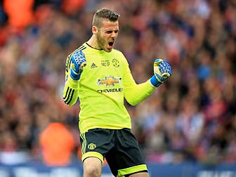 Manchester United lift the FA...