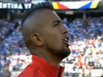 WATCH: Chile's national an...