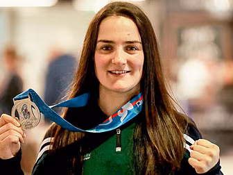 Kellie Harrington shares an an...