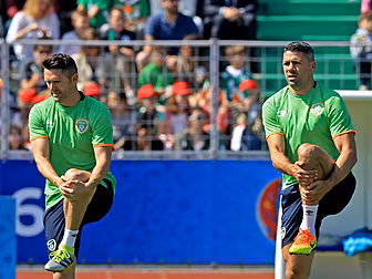 Robbie Keane and James McCarth...