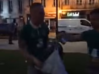 WATCH: Irish fans in France ha...