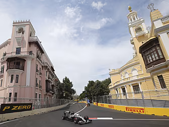 Lewis Hamilton and Nico Rosber...