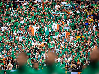 WATCH: Irish support as strong...