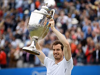Andy Murray sets Queen's C...