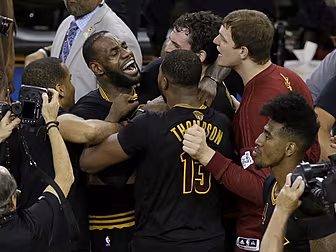 LeBron James keeps his promise...