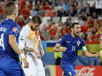 Croatia make Spain and Ramos p...