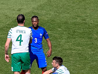 Patrice Evra: "Irish peopl...