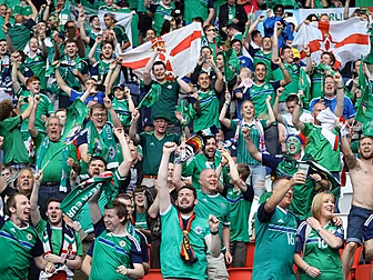Northern Ireland fans are gett...