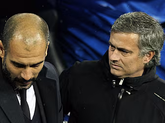 Jose Mourinho and Zlatan Ibrah...