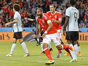 Wales fans celebrate 'the...