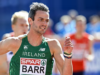 Thomas Barr falls short of Eur...