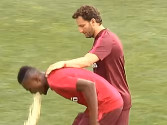 WATCH: Diego Simeone's tra...