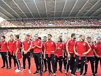 GALLERY: Welsh fans welcome ho...