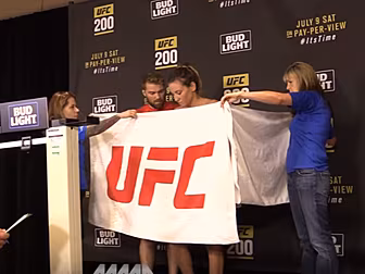WATCH: Miesha Tate came danger...