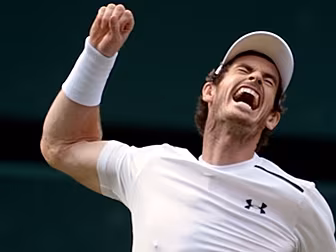 Andy Murray claims Wimbledon g...